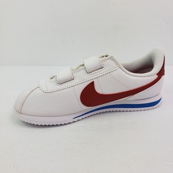 Nike Cortez Basic SL PSV Youth Size 3Y White Varsity Red Sneaker Shoes 904767-10 - Picture 3 of 9
